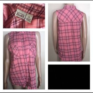 Pink Mudd Button Up Top